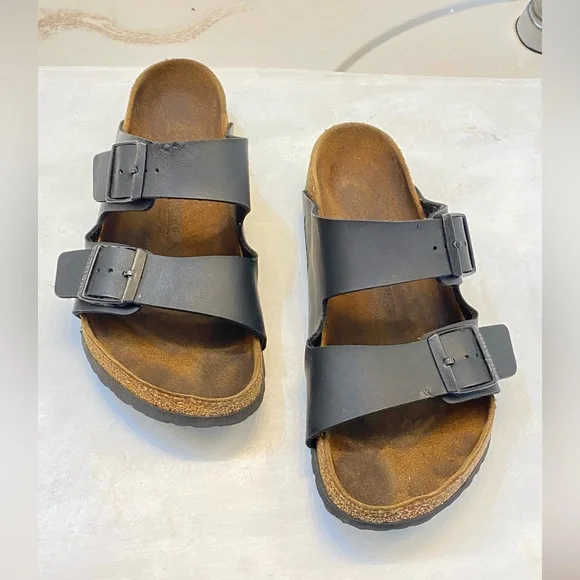 Birkenstock Arizona Women’s Size 9, Men’s Size 7 good condition good bottom - Picture 1 of 10